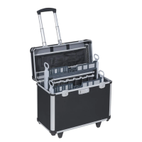 Robuuste Transportkoffer / Monteurskoffer met Vaste Duwbeugel